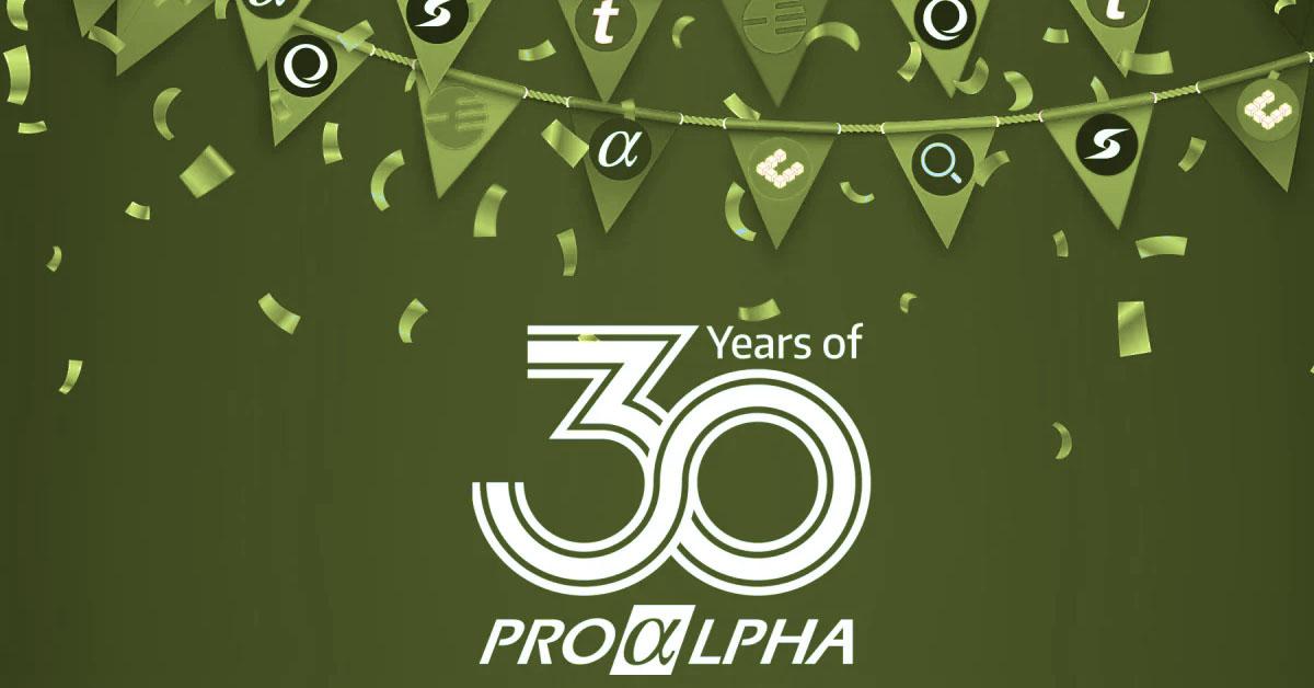 30 lat proALPHA