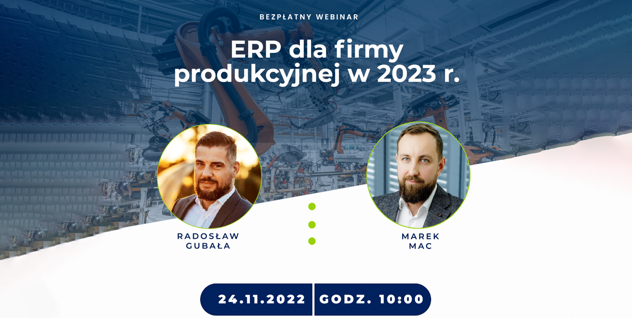 ERP dla firmy produkcyjnej