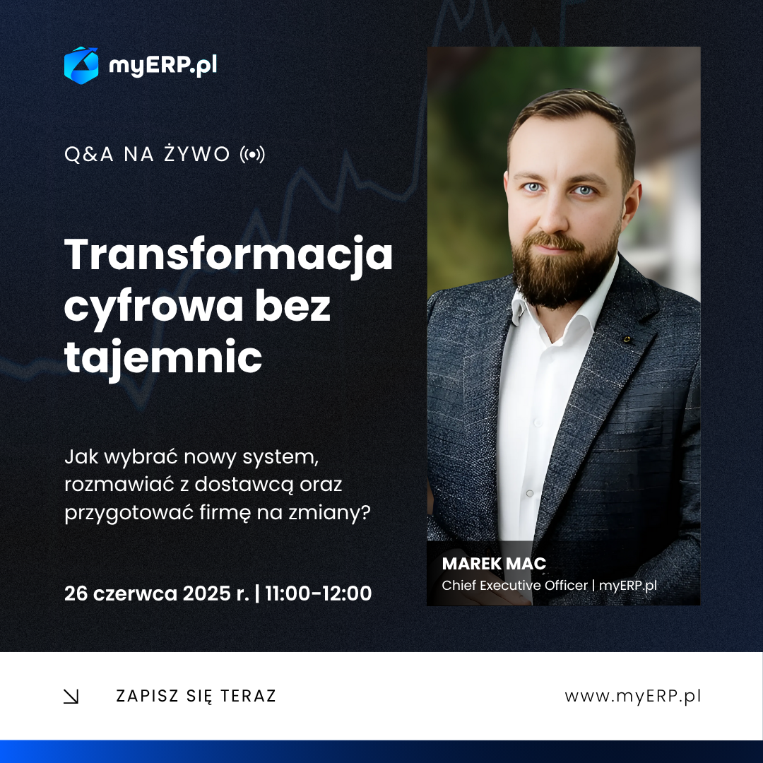 Obrazek wyróżniający wydarzenia 'Q&A na żywo: Transformacja cyfrowa bez tajemnic'