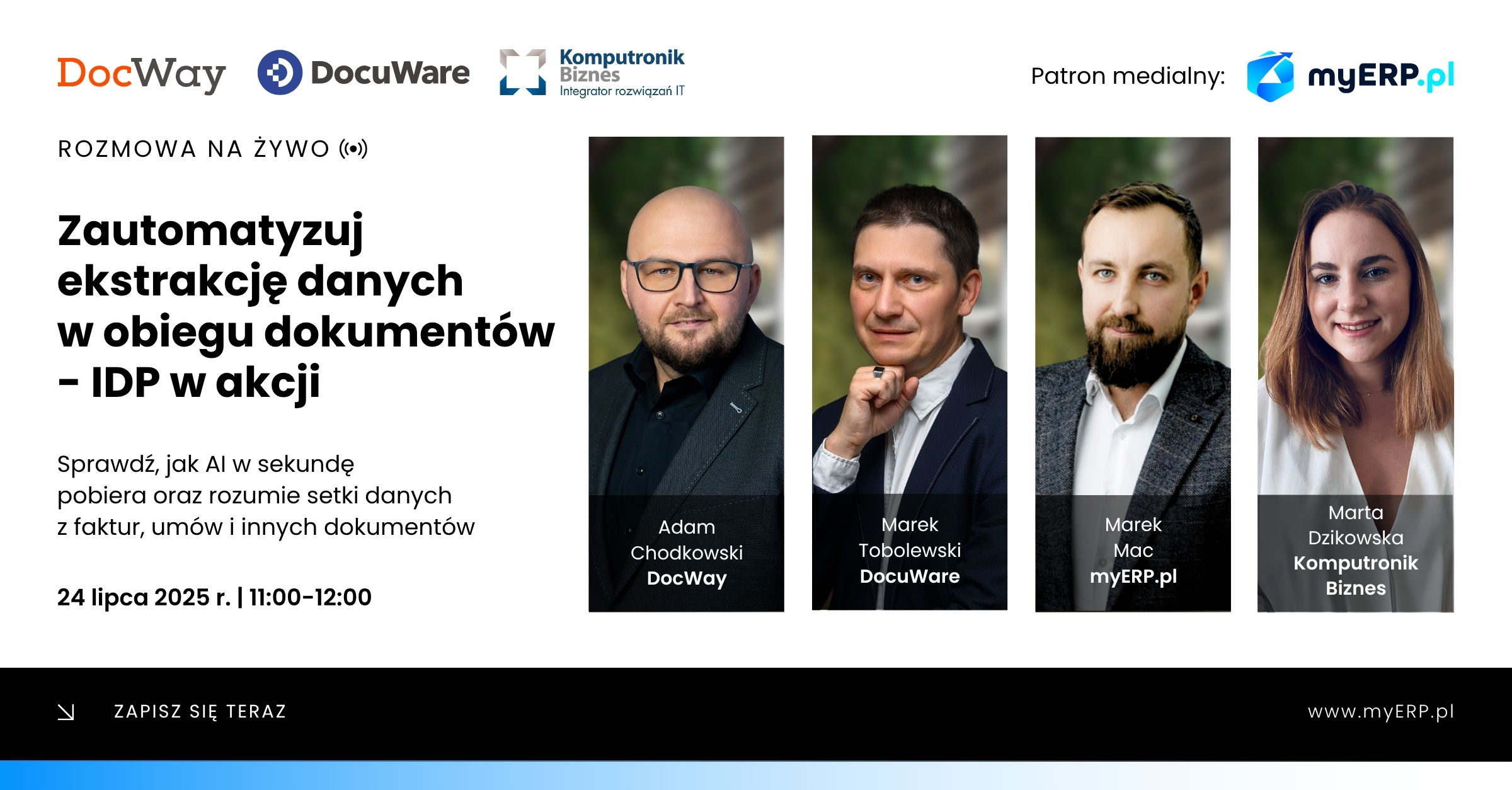 Obrazek wyróżniający dla 'Zautomatyzuj ekstrakcję danych w obiegu dokumentów – IDP w akcji'