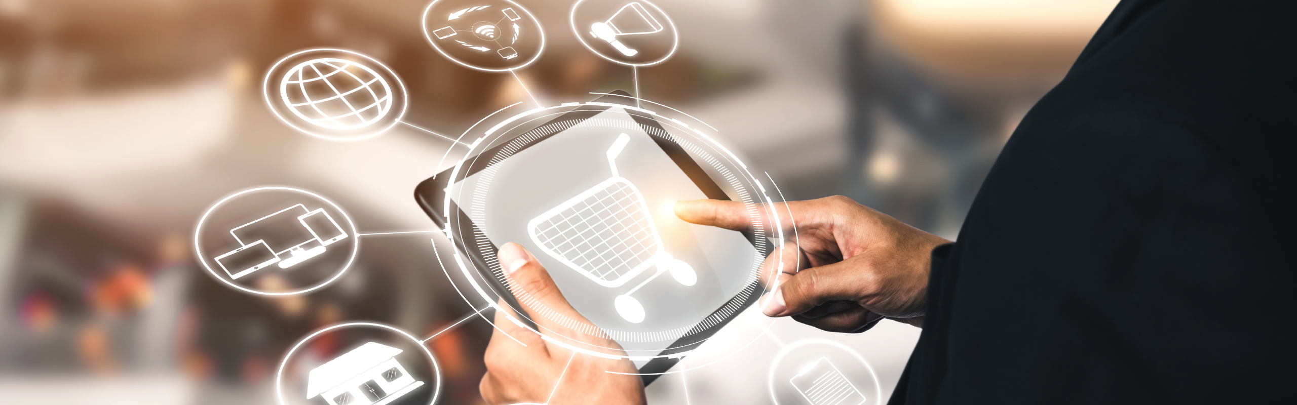 Omni channel technology of online retail business.