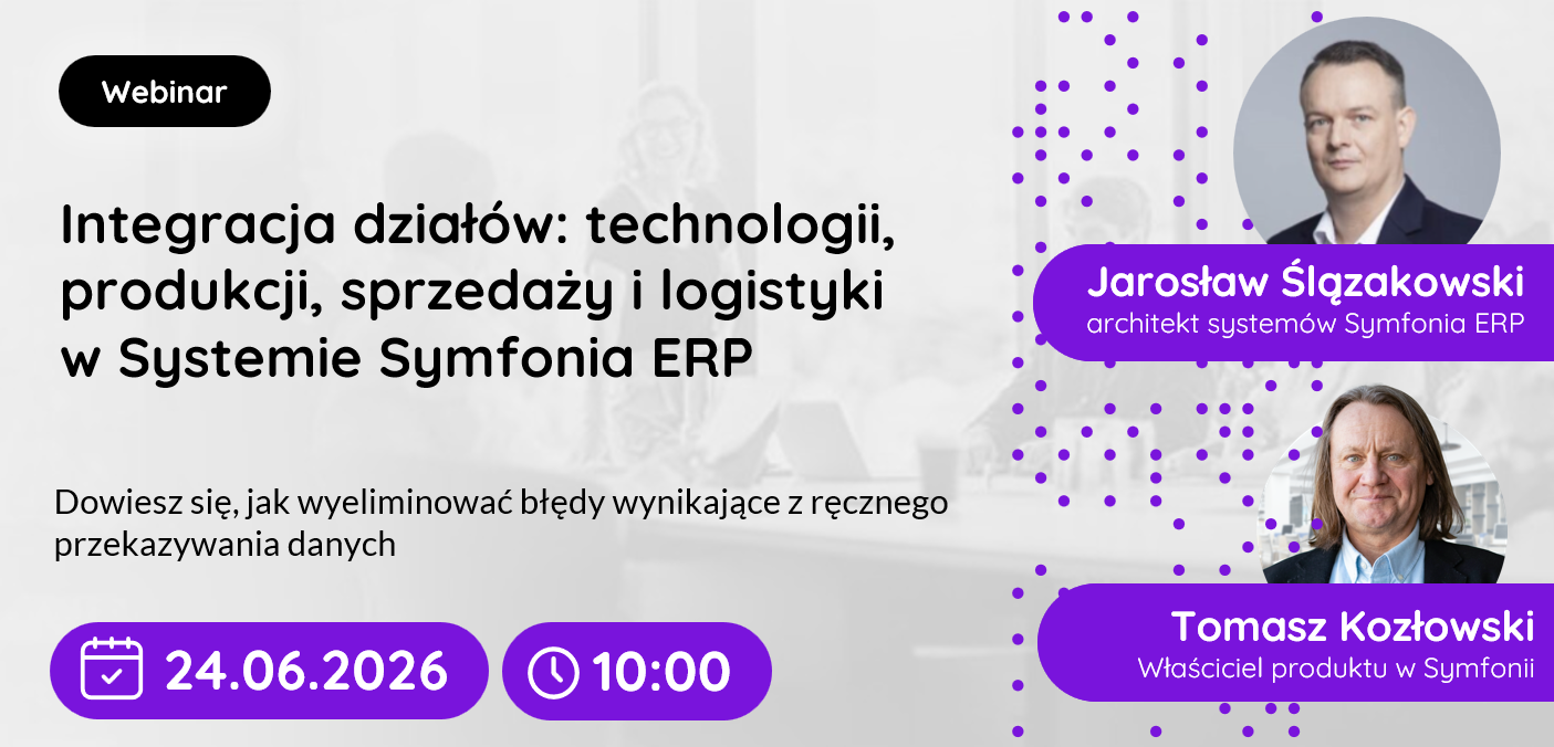 integracja w symfonia erp
