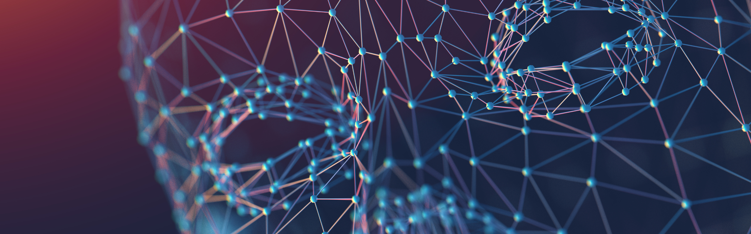 3D Artificial Intelligence Background Concept