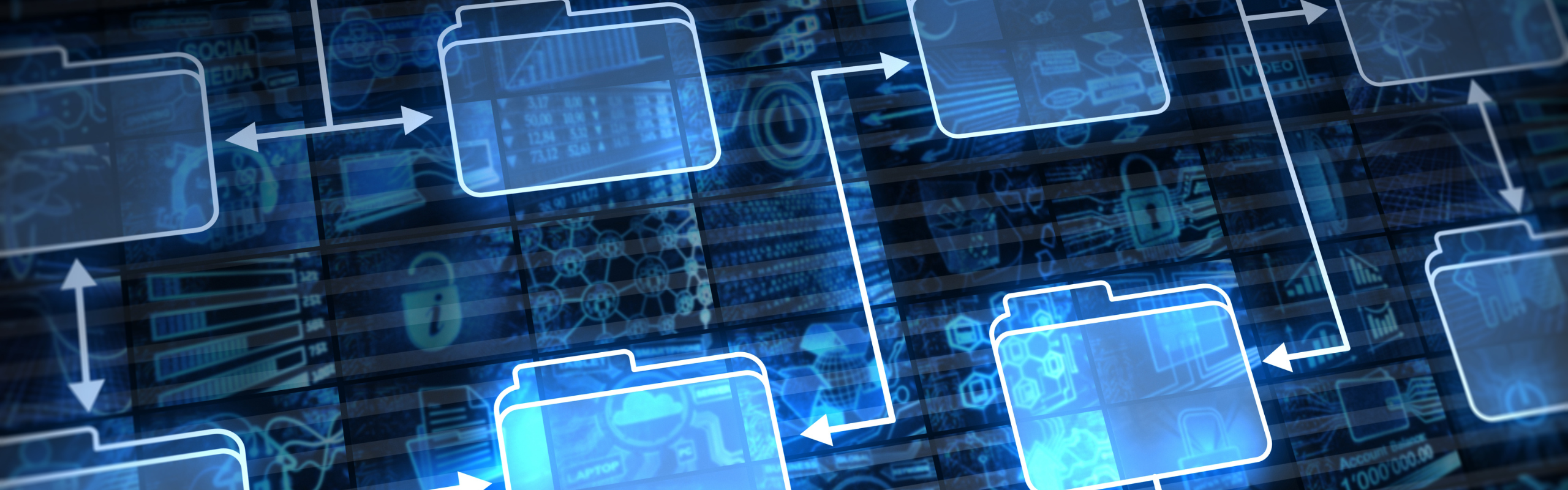 Interrelation folders system